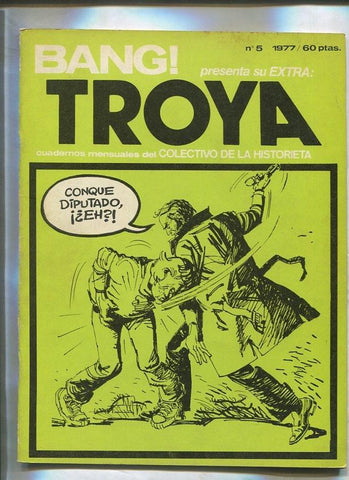 Bang Troya numero 5 (numerado 1 en interior cubierta)