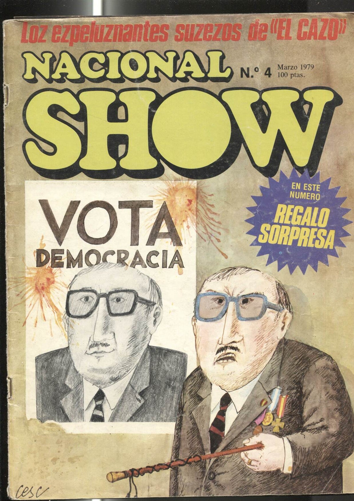 Revista Nacional Show numero 4: El cazo