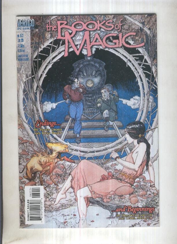THE BOOKS OF MAGIC, Vol.1 No.62: Wrong Side of the Tracks (Vertigo 1999)
