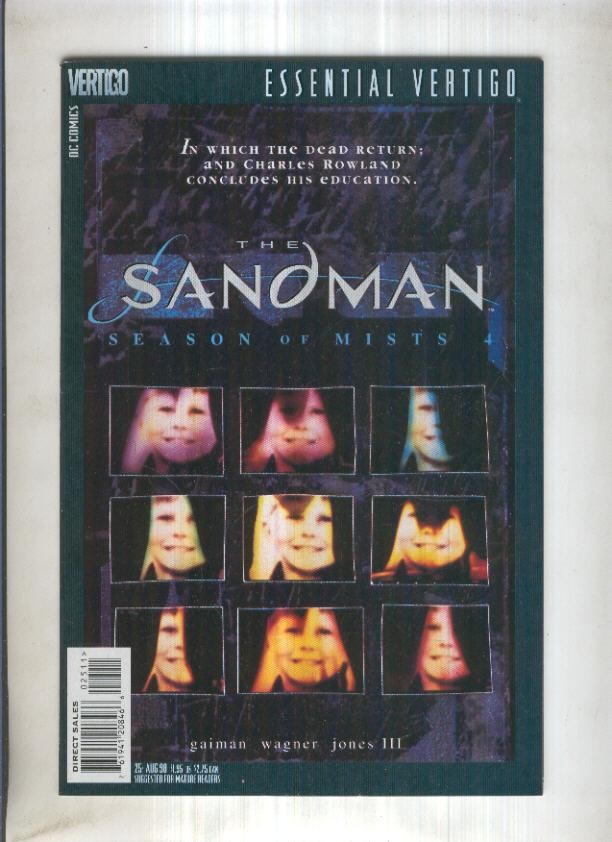 Essential Vertigo: THE SANDMAN, Vol.1 No.25: Season of Mists 4 (Vertigo 1998)