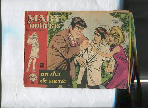 Mary Noticias numero 108: trasera foto de Clint Walker (cheyene)