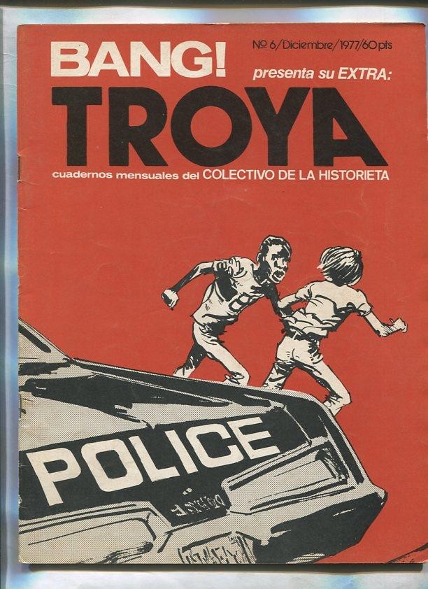 Bang Troya numero 6 (numerado 1 en interior cubierta)