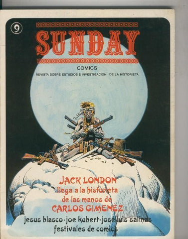 Sunday numero 09: Jack London de la mano de Carlos Gimenez