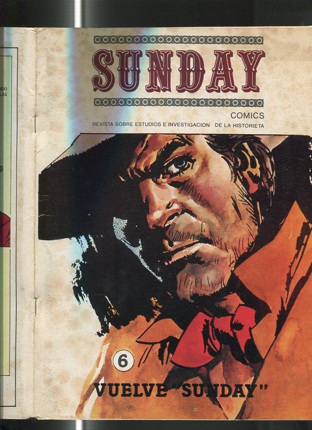 Sunday numero 06 (numerada 3 en interior cubierta y cubierta algo sucia)