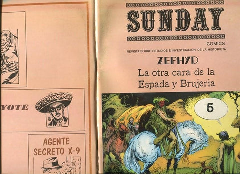 Sunday numero 05 (numerado 2 en interior cubierta)