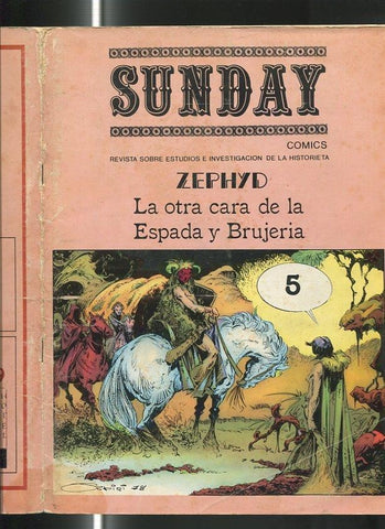 Sunday numero 05 (numerado 3 en interior cubierta y cubierta algo sucia)
