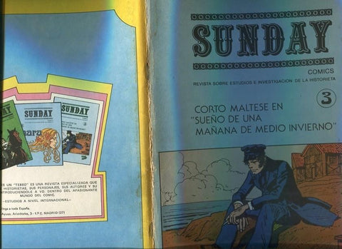 Sunday numero 03 (numerado 2 en interior cubierta)