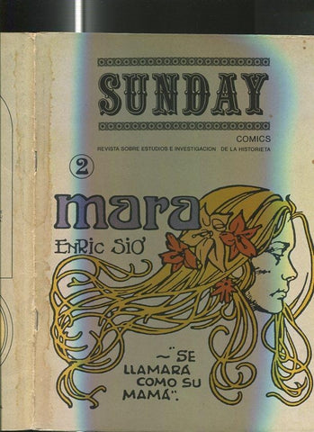 Sunday numero 02 (numerado 3 en interior cubierta)