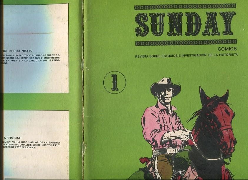 Sunday numero 01 (numerado 3 en interior cubierta)