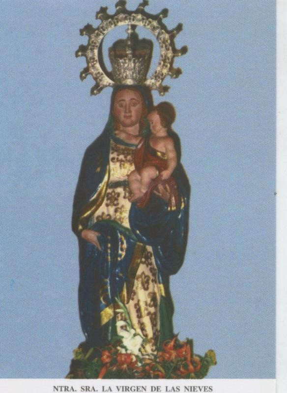 Postal Virgenes 1134 : Nuestra Señora la Virgen de las Nieves