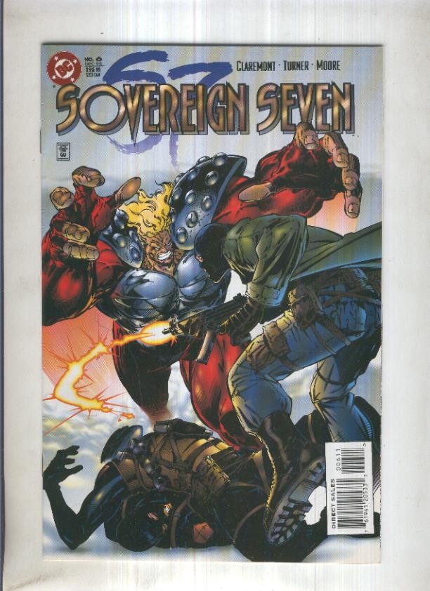 SOVEREIGN SEVEN, Vol.1 No.06: Force Majeure (DC 1995)