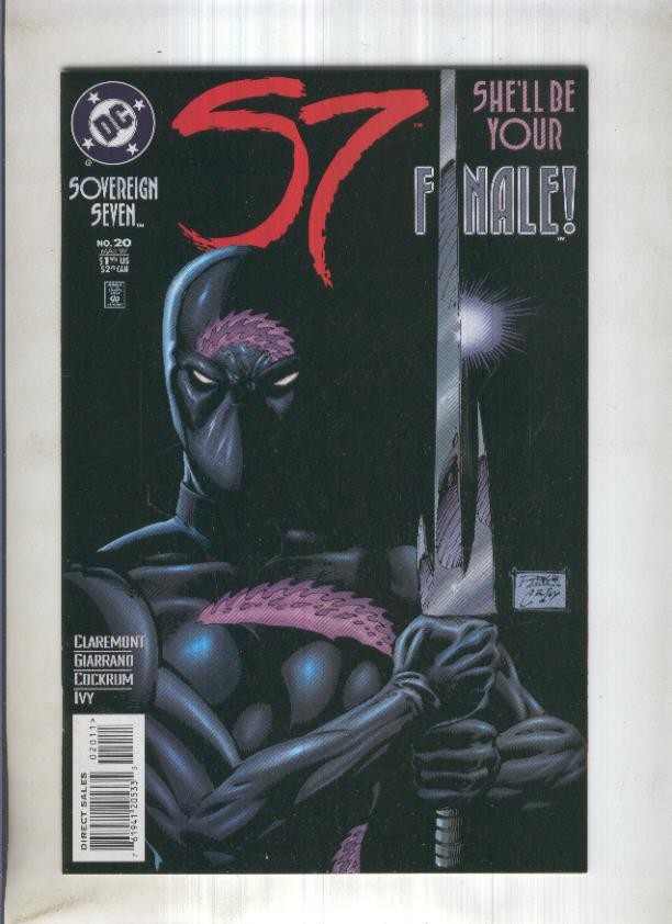 SOVEREIGN SEVEN, Vol.1 No.20: Q and Y (DC 1997)