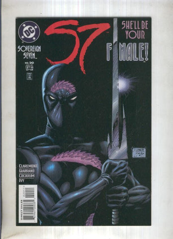 SOVEREIGN SEVEN, Vol.1 No.20: Q and Y (DC 1997)