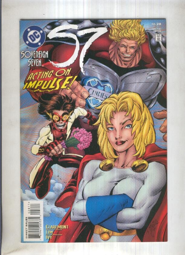 SOVEREIGN SEVEN, Vol.1 No.28: PowerGirl (DC 1997)