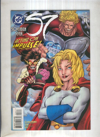 SOVEREIGN SEVEN, Vol.1 No.28: PowerGirl (DC 1997)