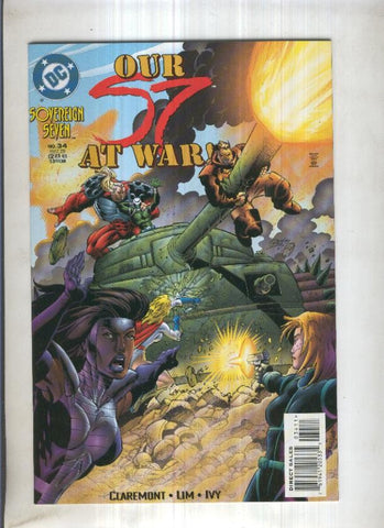 SOVEREIGN SEVEN, Vol.1 No.34: Battlegrounds (DC 1998)