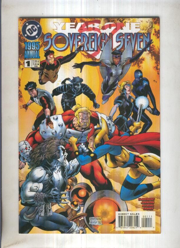 SOVEREIGN SEVEN ANNUAL 1995, Vol.1: Numero 01 (DC 1995)