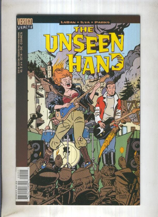 Vertigo Verite: THE UNSEEN HAND, Vol.01 No.02: Ruin, Rape and Rock and Roll (Vertigo 1996)