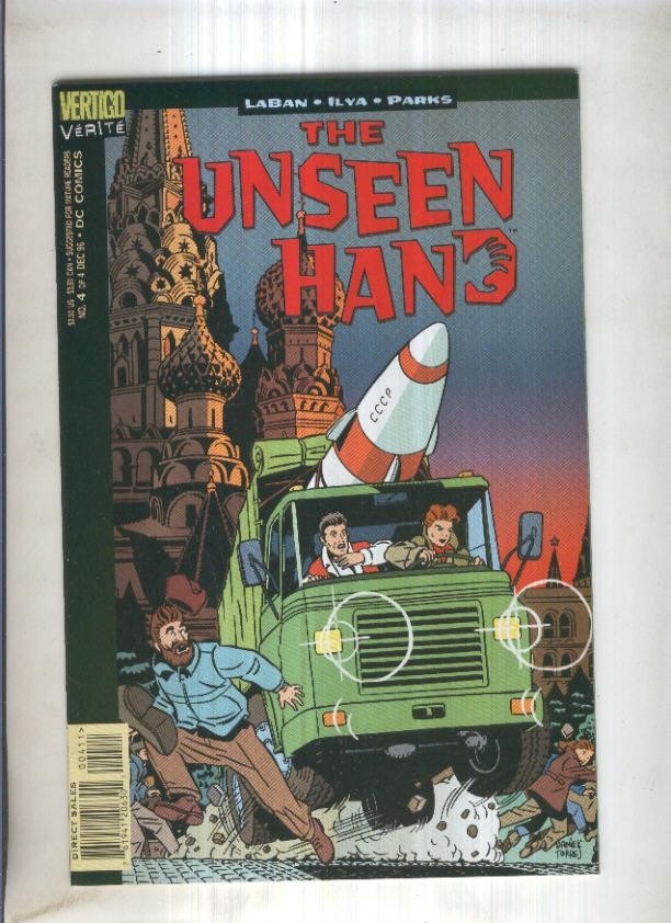 Vertigo Verite: THE UNSEEN HAND, Vol.01 No.04: Hands Up (Vertigo 1996)