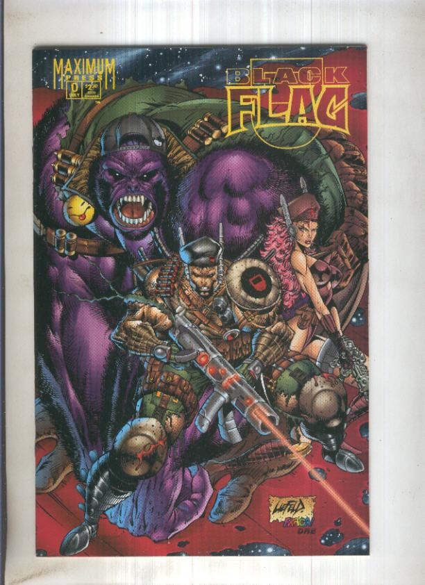 BLACK FLAG, Vol.1: Numero 00 (Maximum Press 1995)