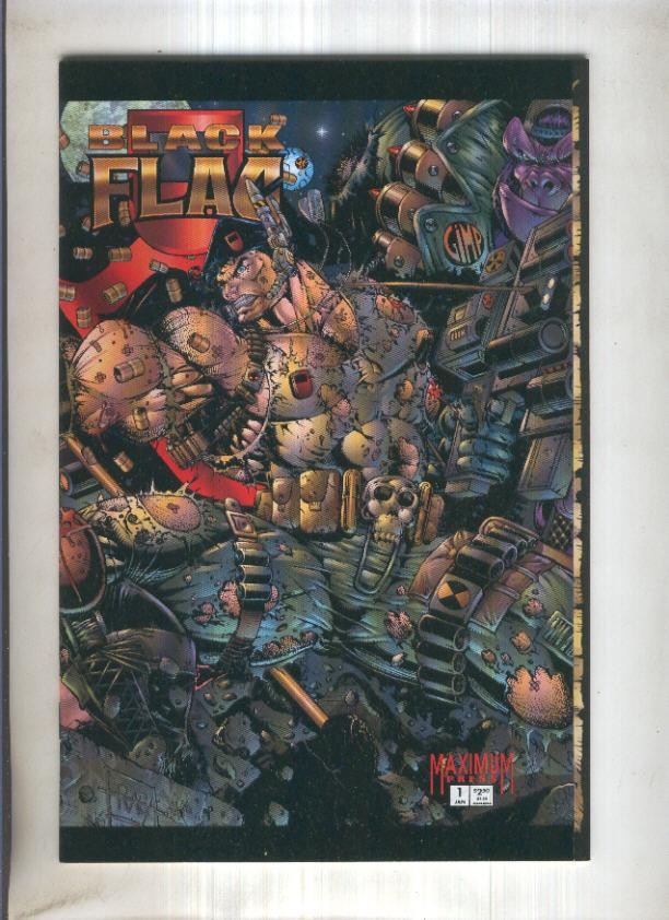 BLACK FLAG, Vol.1 No.01: Monsters (Maximum Press 1995)