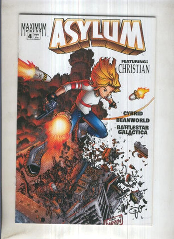 ASYLUM, Vol.1 No.04: In heads I win Talls (Maximum Press 1995)
