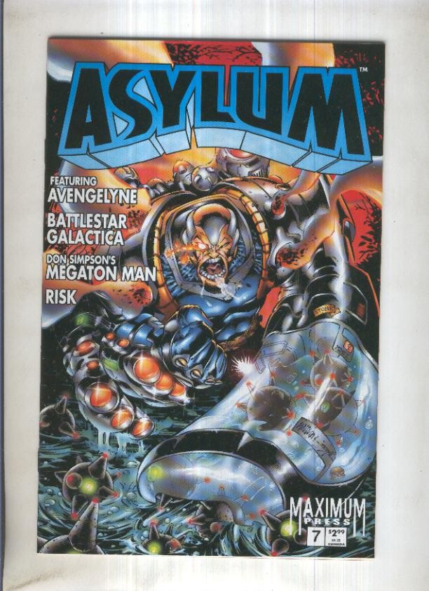ASYLUM, Vol.1 No.07: RISK (Maximum Press 1995)