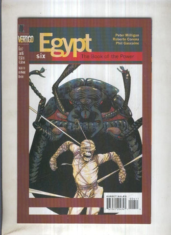 EGYPT, Vol.1 No.06: The Book of the Power (Vertigo 1996)