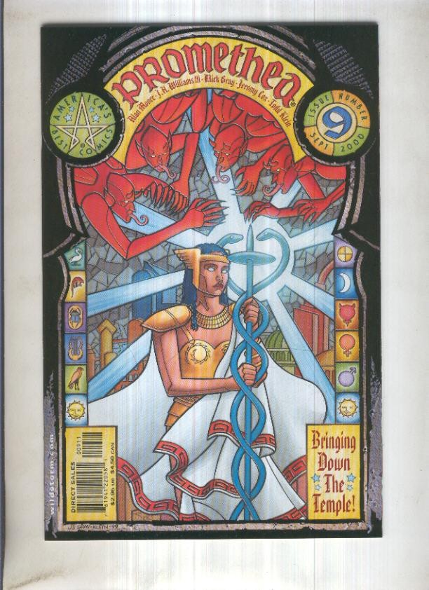 PROMETHEA, Vol.1 No.09: Bringing down the Temple (ABC 2000)