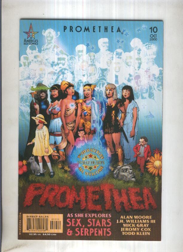 PROMETHEA, Vol.1 No.10: Sex, Stars, and Serpents (ABC 2000)