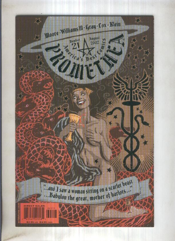 PROMETHEA, Vol.1 No.21: The Wine of her fornications (ABC 2002)