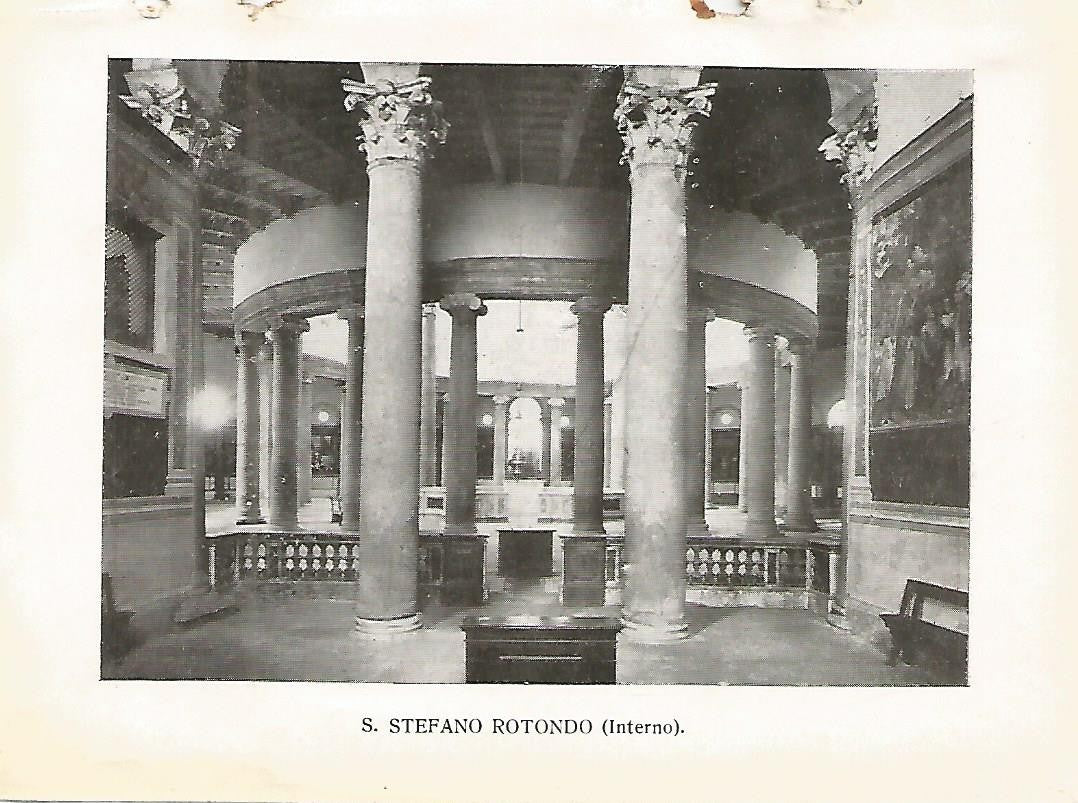 Lamina 1045: ROMA. San Stefano Rotondo. Interior