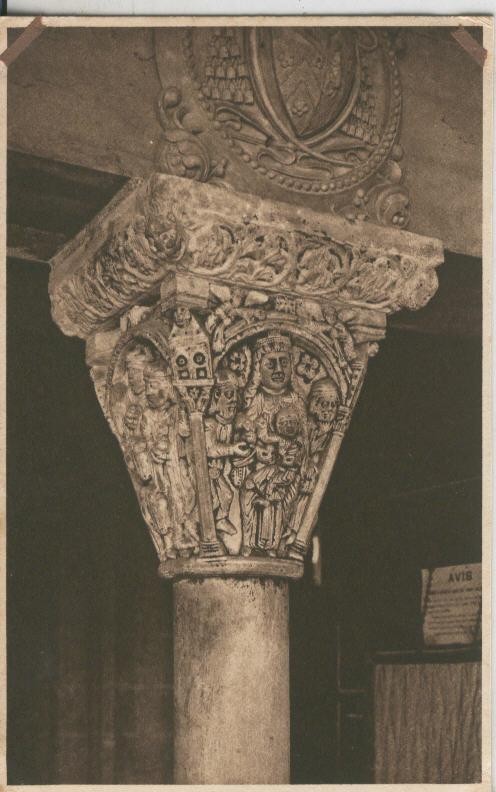 Postal 010156: Tarragona: capitel romanico de la catedral