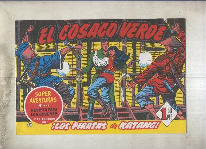 El Cosaco Verde facsimil de Ediciones B numero 032