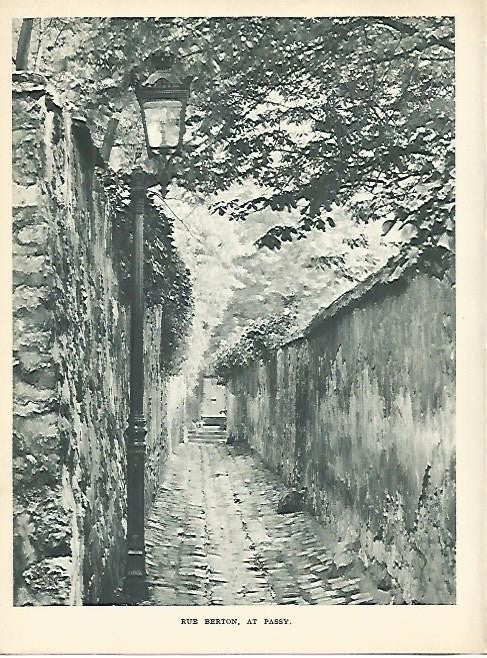 LAMINA 1797: PARIS. Rue Berton