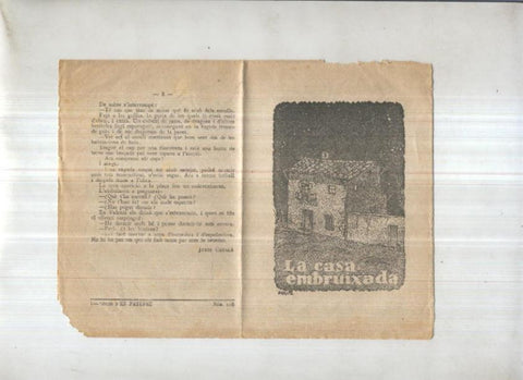 Col-leccio EN PATUFET numero 955: La casa embruixada (cubierta de Mallol)