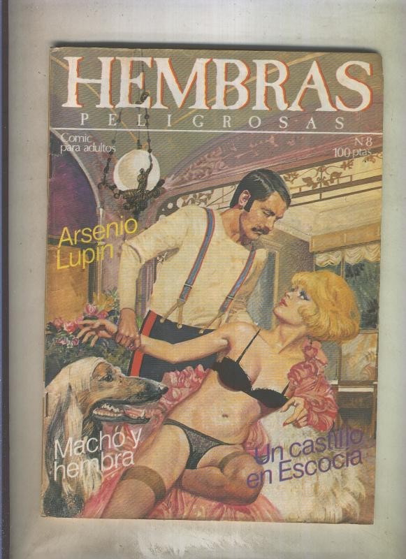 Hembras peligrosas numero 08 (numerado 3 en trasera)