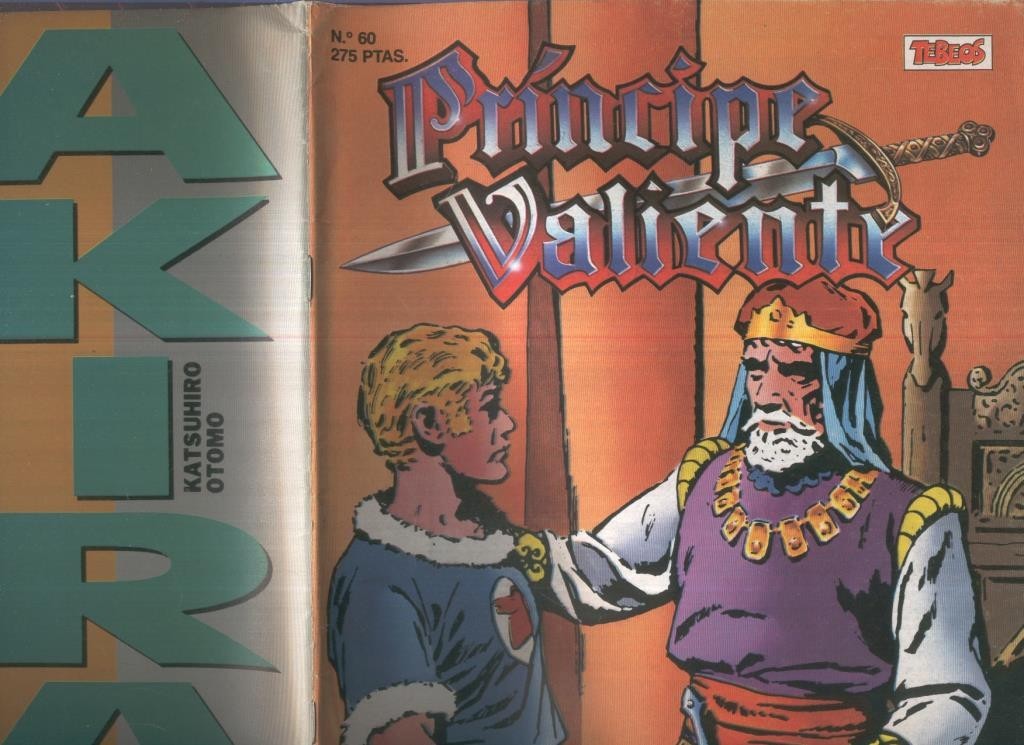 El Principe Valiente de Ediciones B numero 60 (numerado 2 en trasera)