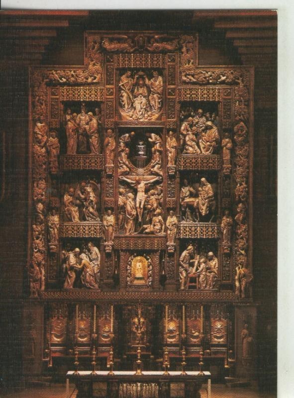 Postal 008349: Retablo principal de Santuario de Torreciudad