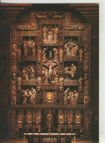 Postal 008349: Retablo principal de Santuario de Torreciudad