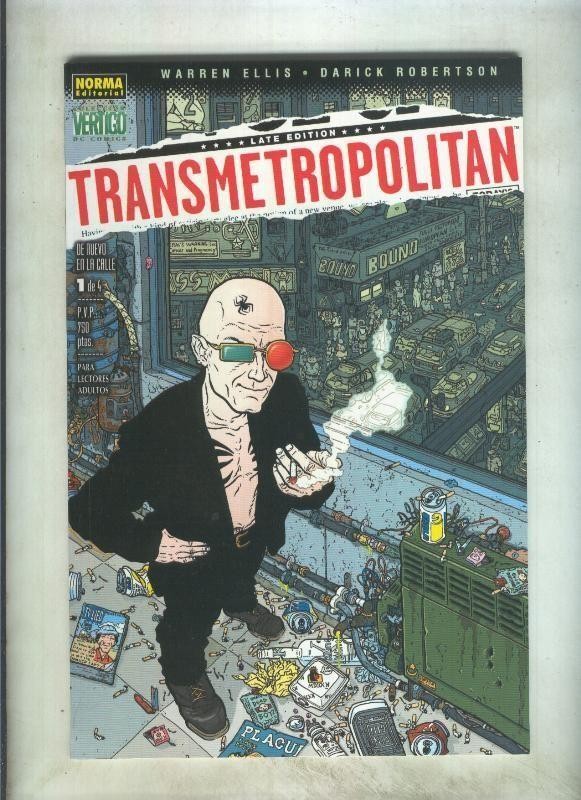 Vertigo numero 089: Transmetropolitan: De nuevo en la calle numero 1