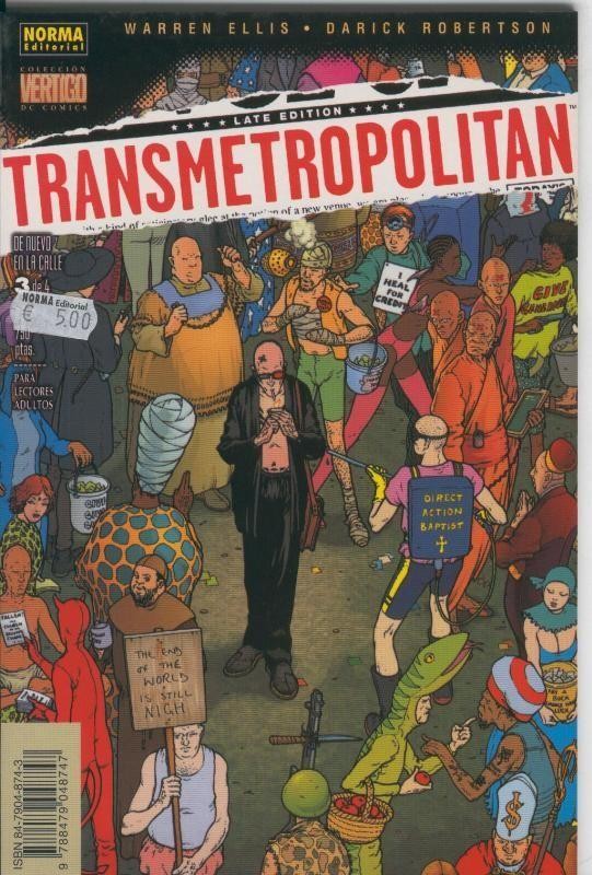 Vertigo numero 097: Transmetropolitan: De nuevo en la calle numero 3