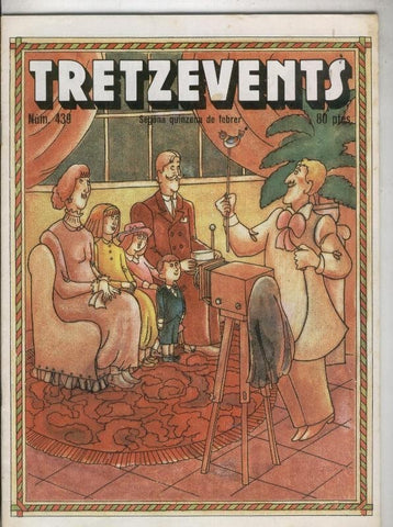 Tretzevents numero 439 (numerado 1 en trasera)
