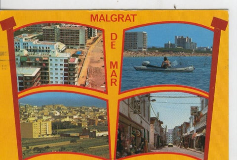 Postal 07501 : Vistas de  Malgrat de Mar, Barcelona