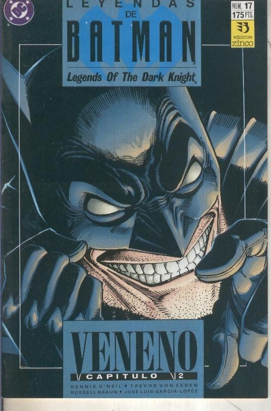 Leyendas de Batman numero 17: Veneno