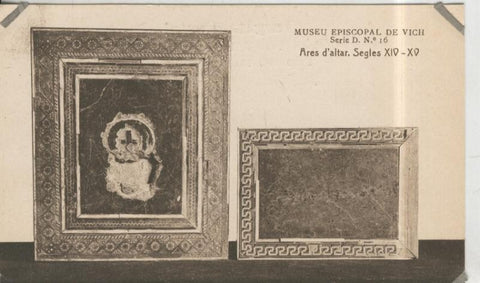 Postal 010260: Vich: museo episcopal: Ares d´altar