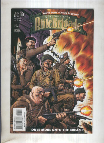 ADVENTURES IN THE RIFLE BRIGADE, Vol.1: Numero 01 de 03 (Vertigo 2000)