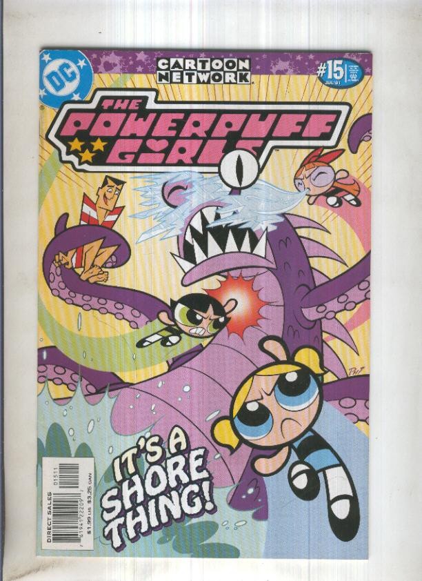 POWERPUFF GIRLS (Supernenas), Vol.1 No.15: Shore Thing! (DC 2001)