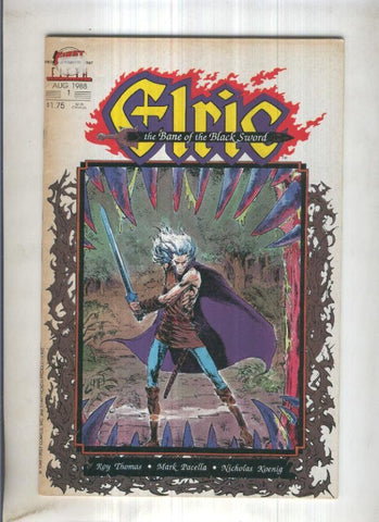 ELRIC: THE BANE OF THE BLACK SWORD, Vol.1: Numero 01 (First 1988)