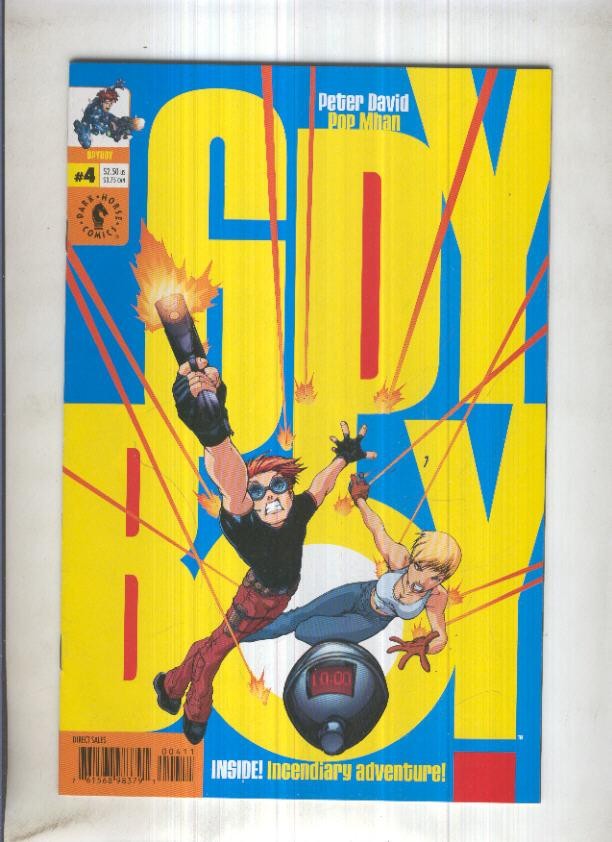 SPY BOY, Vol.1 No.01: The Man with the Golden Gavel (Dark Horse 2000)